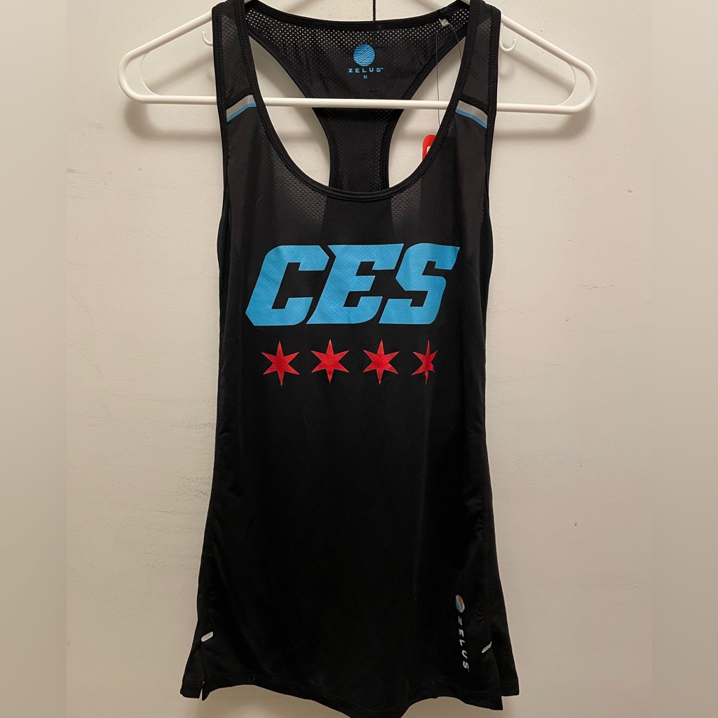 Nwt Zelus Badlands Tech Tank  Ces 20th Anniversary Womens Medium